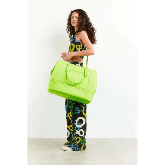 NWT BEIS Weekender bag in GREEN CITRON - Picture 9 of 9
